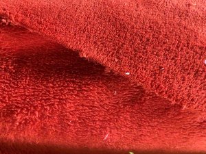 Perfectly Plush Minky Fleece Fabric - Whisper Red