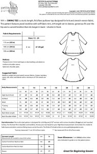 Petite Plus #111 Swing Tee