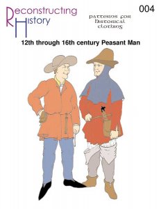 Reconstructing History #RH004 - Medieval Peasant Man Clothes Costume Sewing Pattern