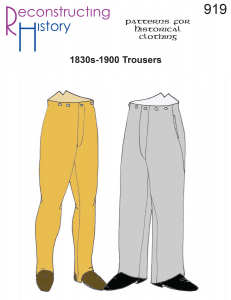 Reconstructing History #RH919 - 19 Century Men's Trousers (Victorian)