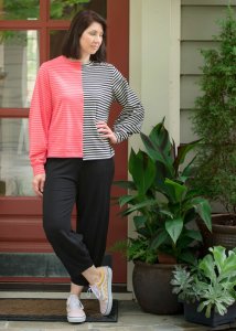 Sewing Workshop Collection - Marceau Tee - knit top sewing pattern