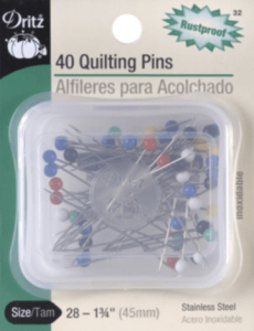 Dritz #32 Quilting Pins - 40 count