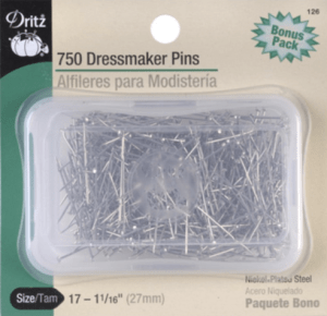 Dritz #126 Dressmaker Pins - 750 count