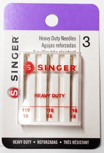 Singer- Heavy Duty Needles 4758  -  110/18