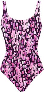 Swim & Sport Print Fabric - Raspberry Splash