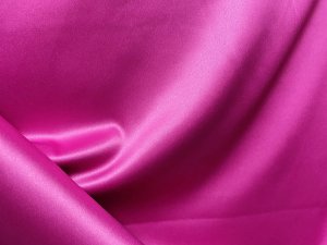 Temptress Stretch Satin Fabric - Fuchsia