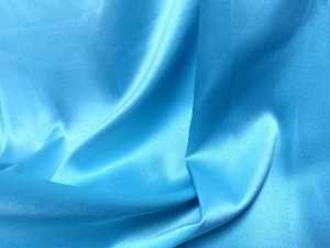 Temptress Stretch Satin Fabric - Turquoise