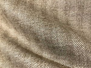 IF181-36 Camel and Dove Grey Shimmering Wool Blend Suiting Fabric