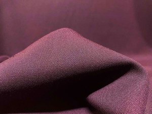 VF215-14 Spa Suiting - Burgundy Poly-Wool Gabardine Fabric