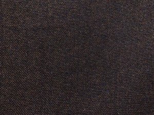 VF215-17 Tour Herringbone - Navy and Rust Wool Blend Lightweight Coating Tweed Fabric
