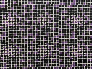 VF216-02 Dasher Cobble - Designer Combed Cotton Shirting Fabric with Plum and Black Squares