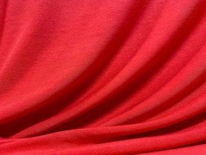 VF216-16 Vixen Scarlet - Rich Red 200GSM Rayon Jersey Fabric
