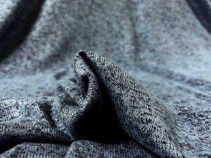 VF221-07 Adamas Heather - Wide Indigo Rayon Sweater Knit Fabric