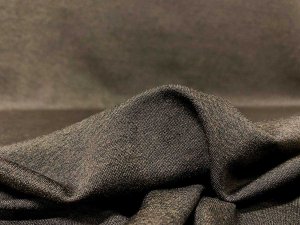 VF222-28 Rare Cocoa - Chocolate Brown Heathered Rayon Double Jersey Knit Fabric