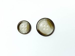 VF224-BUT-02  Four-hole Clothing Button - .5 inch