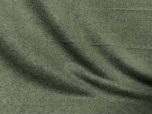 VF231-24 Sonic Sweater - Olive with Black Heathered Rayon Blend Sweater Knit Fabric