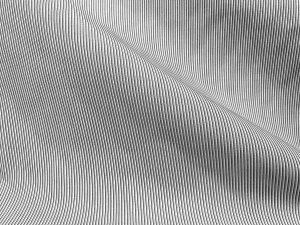 VF231-30 Sonic Shadow - White Black and Grey Cotton Shadow Stripe Italian Shirting Fabric