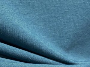 VF232-01 Paris Marina - Dark Teal Blue Cotton-Rayon Blend Extra Wide Jersey Knit Fabric
