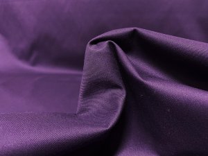 VF232-10 Louis Regal - Dark Plum Poly-Cotton Lightweight Stretch-woven Twill Fabric
