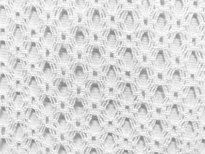 VF233-49 Anthozoa Blanca - White Novelty Lace Fabric