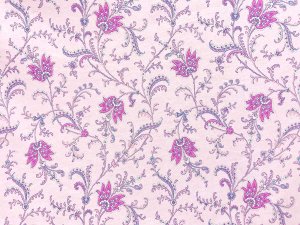 VF234-19 Mines Savannah - Soft Pink Extra-wide Floral Cotton Jersey Knit Fabric