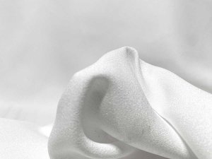 VF234-21 Mines Optic - White Crepe Back Satin Fabric