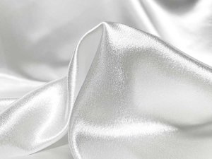 VF234-21 Mines Optic - White Crepe Back Satin Fabric