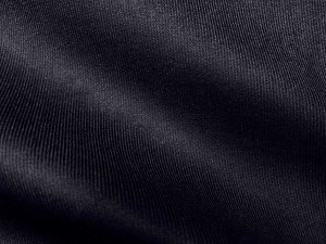 VF235-01 UAP Nacht - Rich Black Stretch Woven Cotton Pinwale Corduroy Fabric