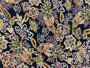 VF235-10 Europa Reverie - Beautiful Rayon Challis Print Fabric
