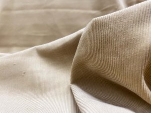 VF236-08 Giving Pinwale - Tan Cotton Corduroy Fabric