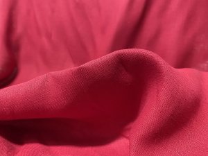 VF252-03 Reishi Scarlet - Dark Red 5oz Euro Linen Fabric