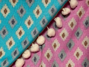 Pom-Pom Trim Ball Fringe - Light Pink 