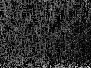 VF254-45 Roman Twinkle - Black Quilted Poly-Cotton Double-knit Fabric with Silver Accents