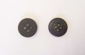 Clothing Buttons - Style A11- 8 per bag- Navy 13mm