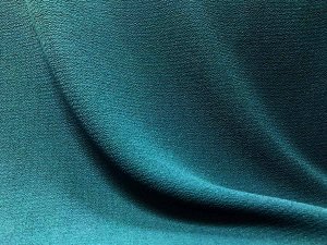 Bubble Crepe Georgette Fabric - Teal