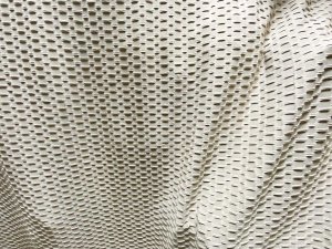 Honeycomb Knit - Solid Stone Textured Knit Fabric