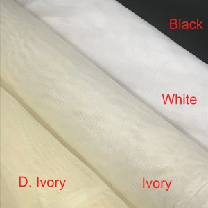 Superfine English Net - Ivory Netting Fabric