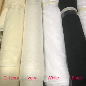 Superfine English Net - Dark Ivory