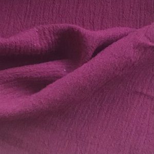 Cotton Gauze Fabric - Burgundy 628