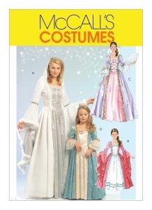 McCall's Sewing Pattern M5731 - Women's and Children's Medieval and Cosplay Princess Costume