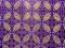 Metallic Church Brocade Fabric - 1914 Purple-Gold
