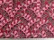African Wax Print Cotton Fabric - Joyous Print Red-Black-Pink