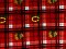 Chicago Sports Fleece - Chicago Blackhawks Plaid 
