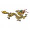Chinese Dragon applique - yellow