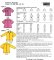 Cutting Line Designs pattern - Point of View, yardage chart