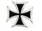 Germanic Cross #9202 - White Black