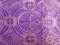Metallic Church Brocade - Purple-Gold