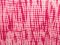 Shibori Bamboo Knit - Trellis - Red, full width view