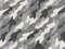 Imported French Terry Knit Fabric - Camo Grey