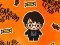 Minky Apparel Plush Fabric - Harry Potter - Kawaii Orange